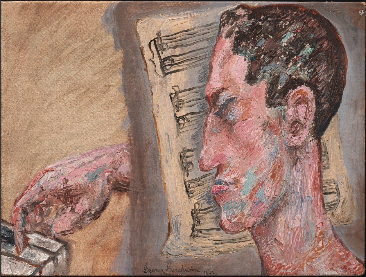 George Gershwin Self-Portrait, 1934 by George Gershwin