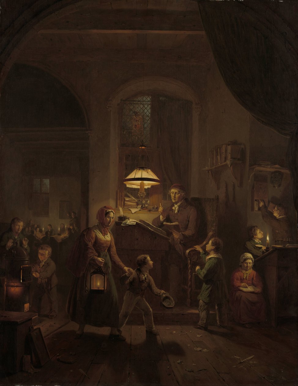 The Night School by George Gillis Haanen