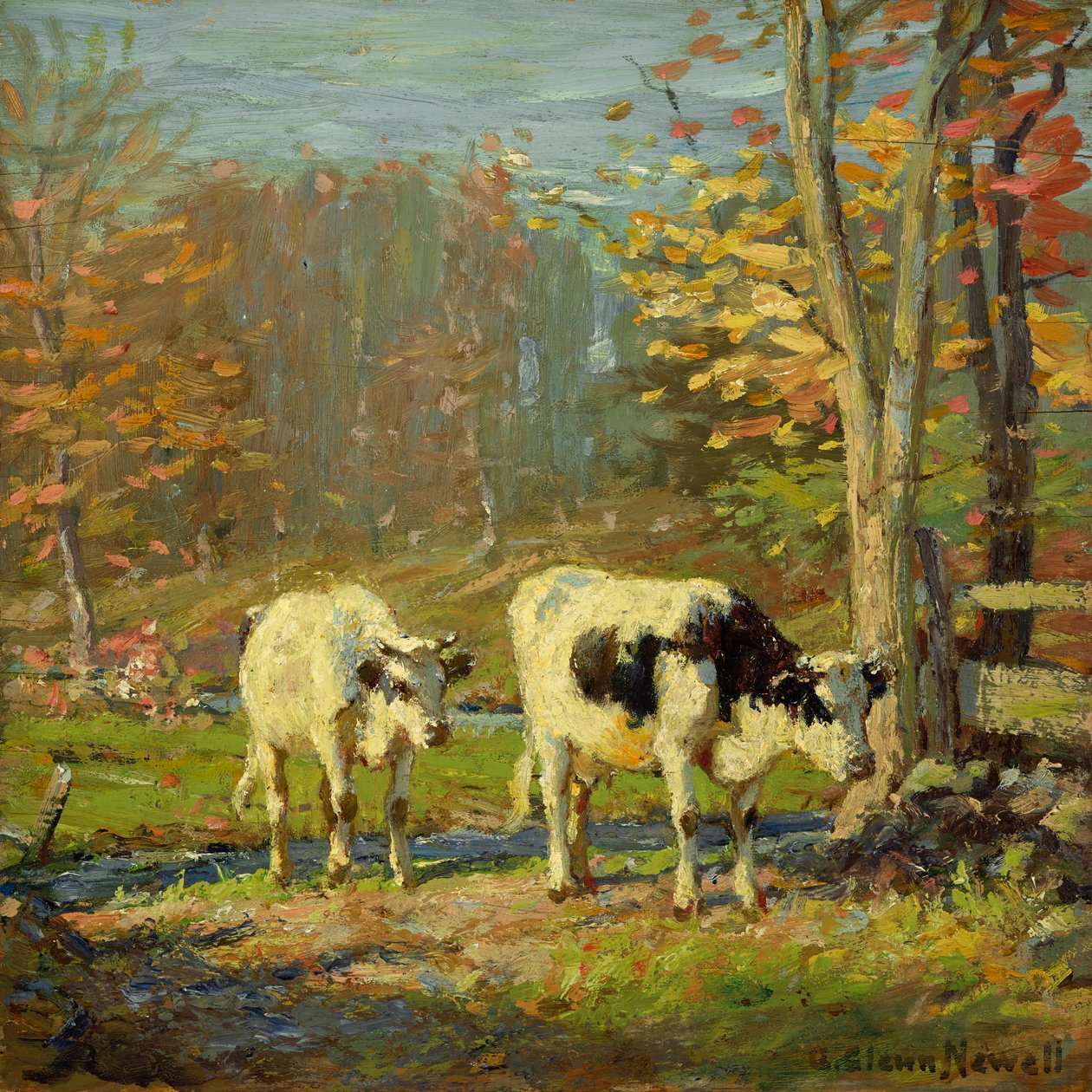 The Lane to the Brook by George Glenn Newell