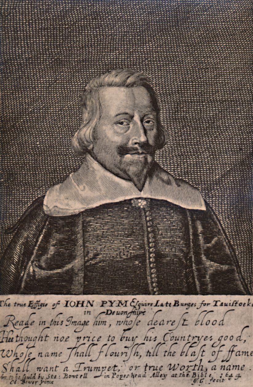 John Pym, English Parliamentarian Politician by George Glover