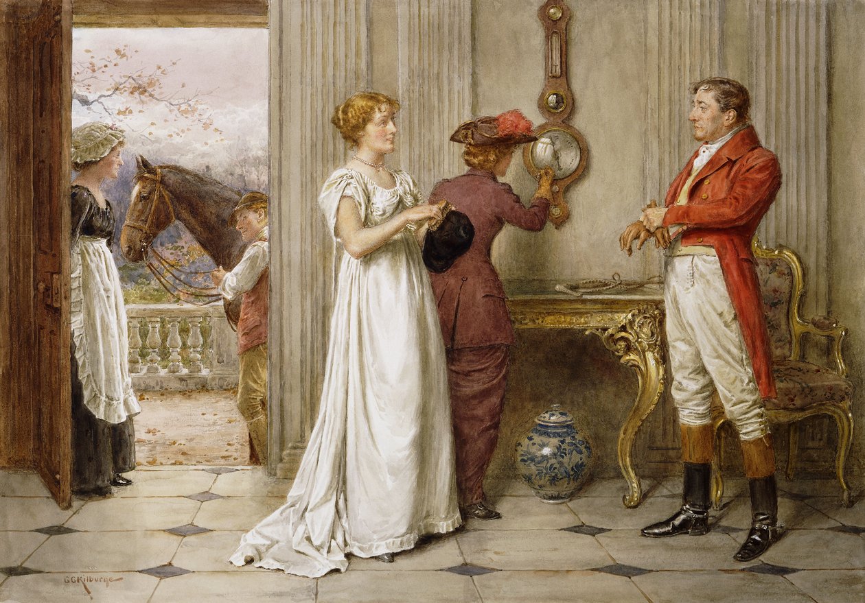 A Southerly Wind and a Cloudy Sky by George Goodwin Kilburne