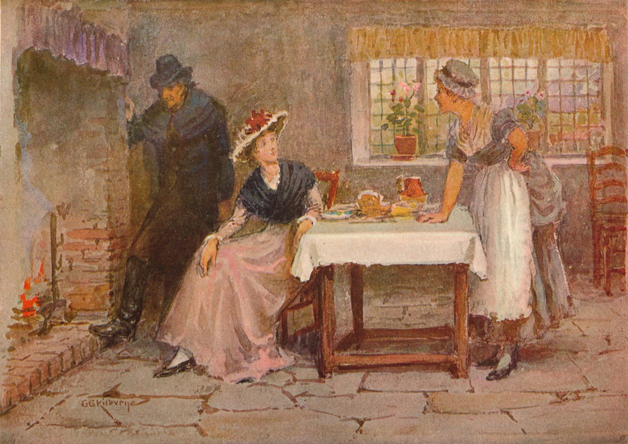 Langham Sketch: Shelter by George Goodwin Kilburne