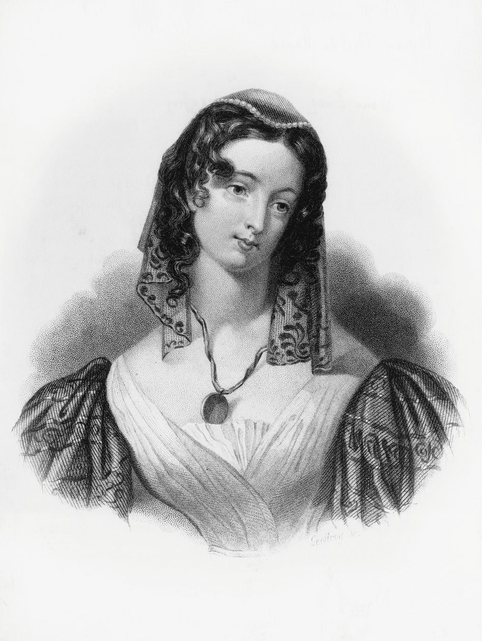 Inez, illustration for Childe Harold