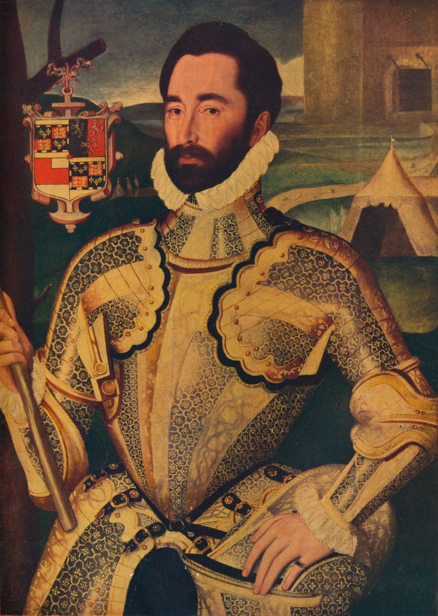 Sir Charles Somerset, c1566 by George Gower