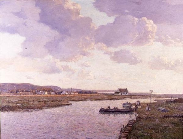 Rhyl Estuary, North Wales by George Graham
