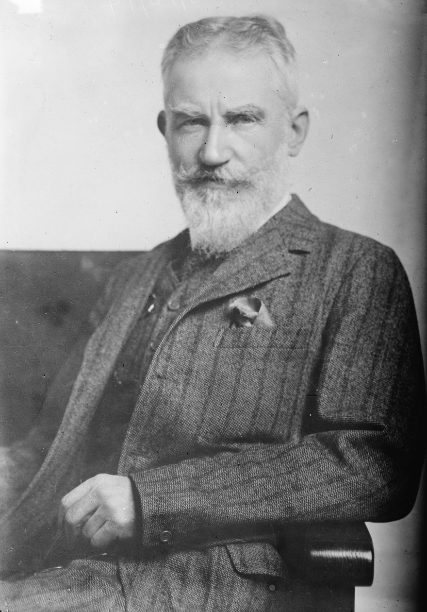 George Bernard Shaw by George Grantham Bain