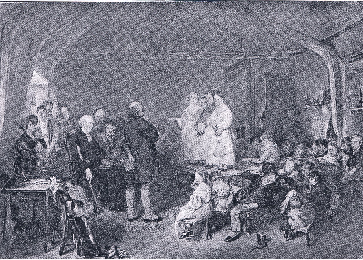 Catechising in a School Room, from The Magazine of Art 1893, Cassell and Company, 1893 by George Harvey