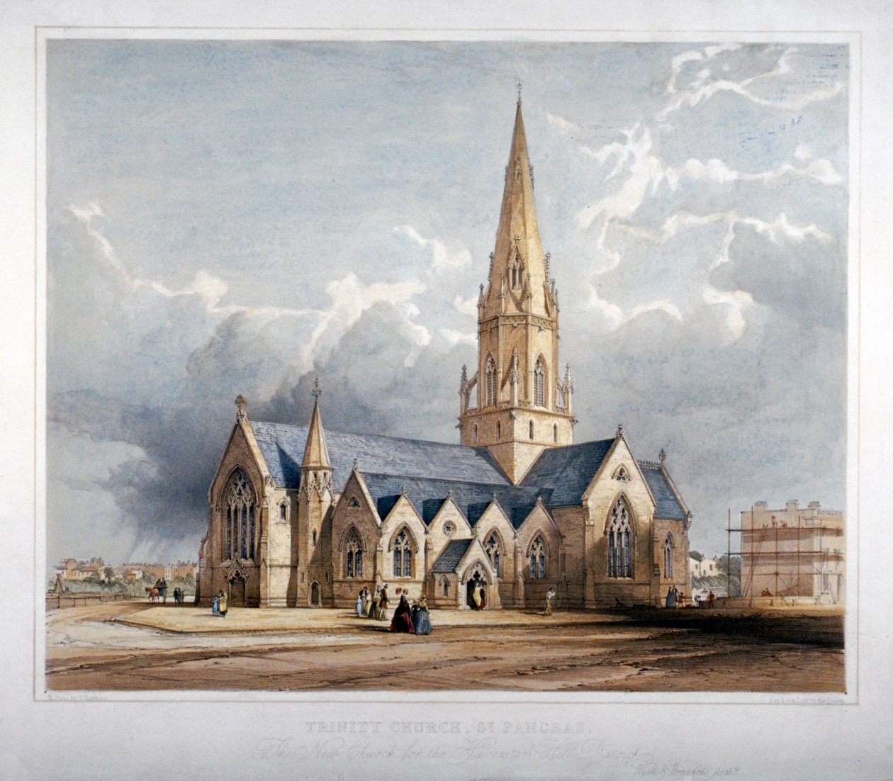 Holy Trinity Church, Hartland Road, Hampstead, London by George Hawkins