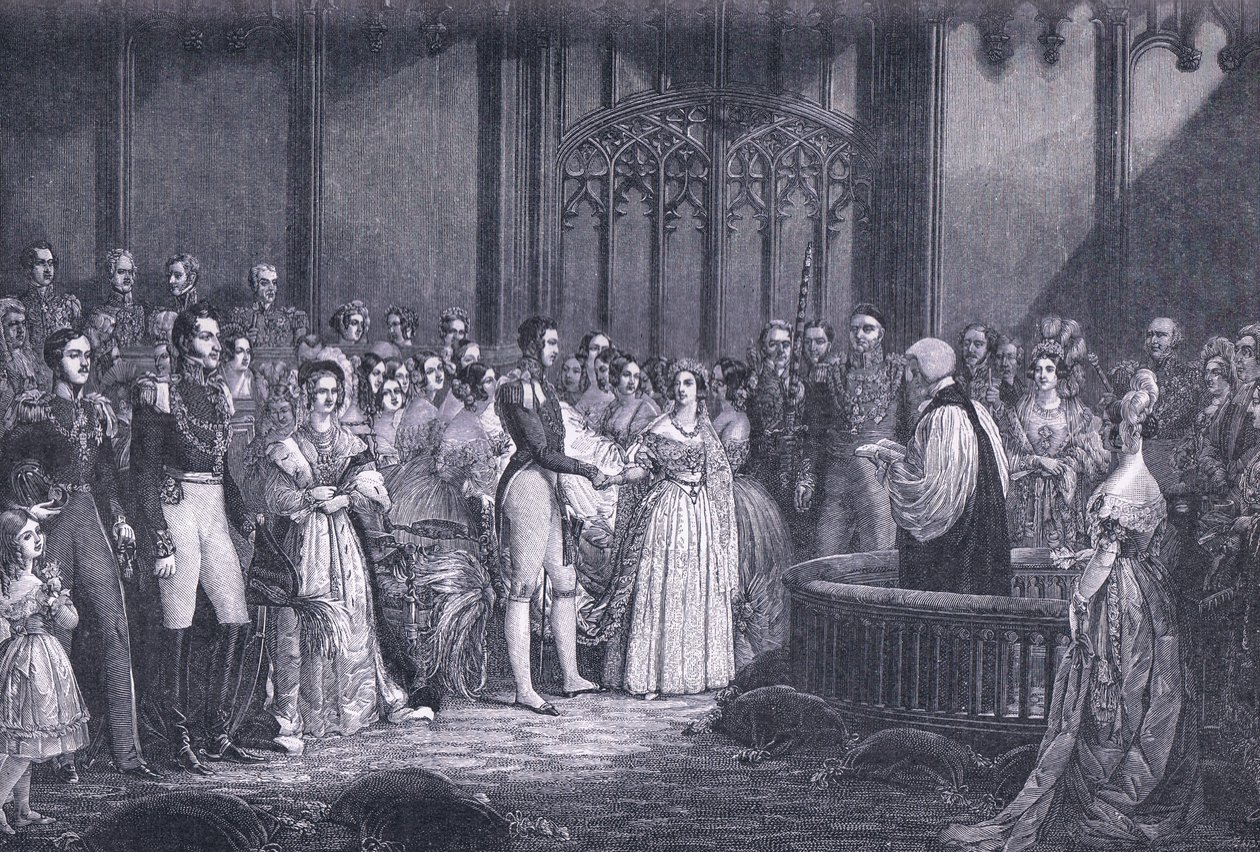 Marriage of Queen Victoria by George Hayter