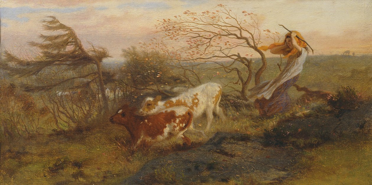 The Wind on the Wold by George Hemming Mason