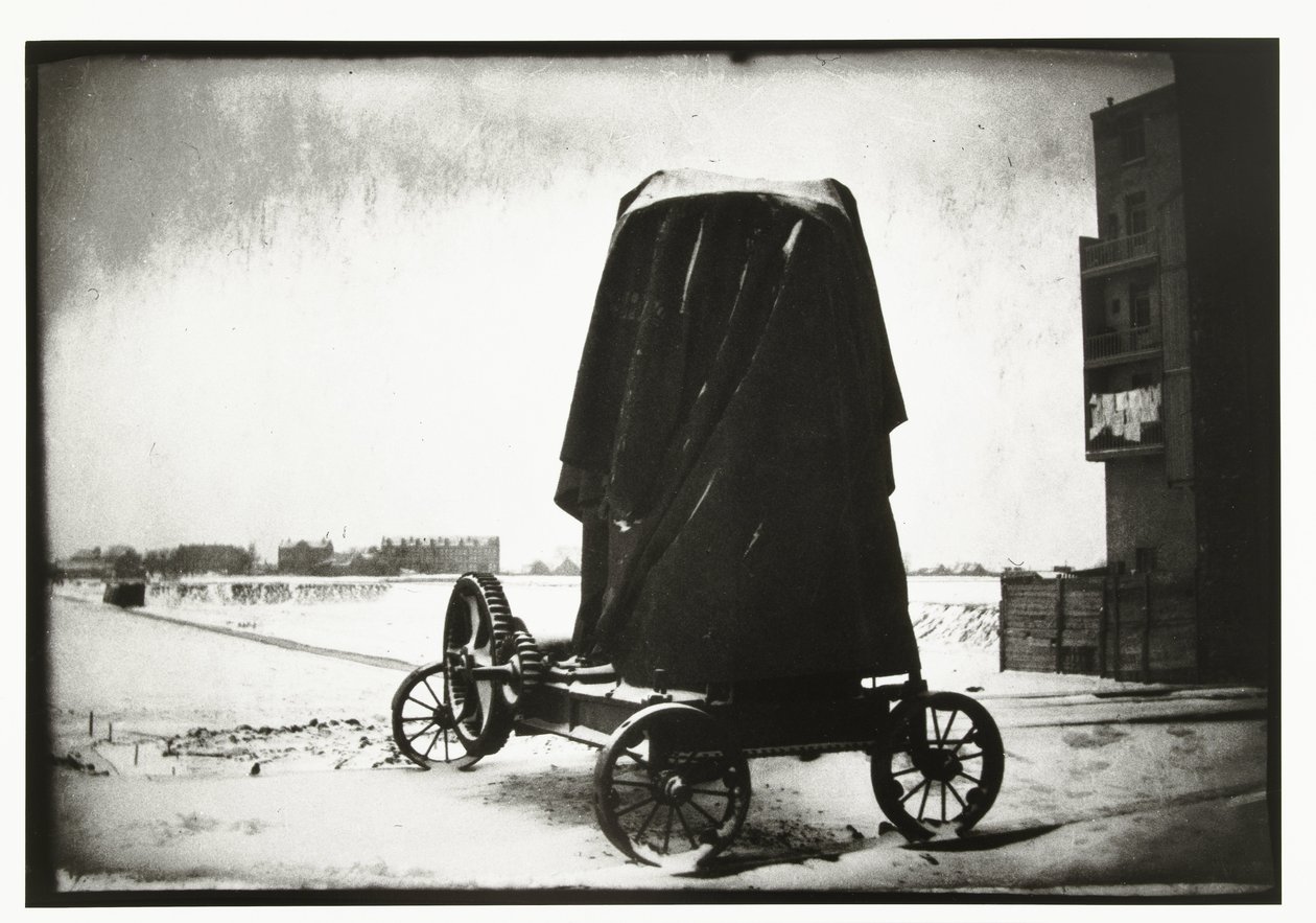 Cement Mill in a Winter Landscape near the Overtoom in Amsterdam by George Hendrik Breitner