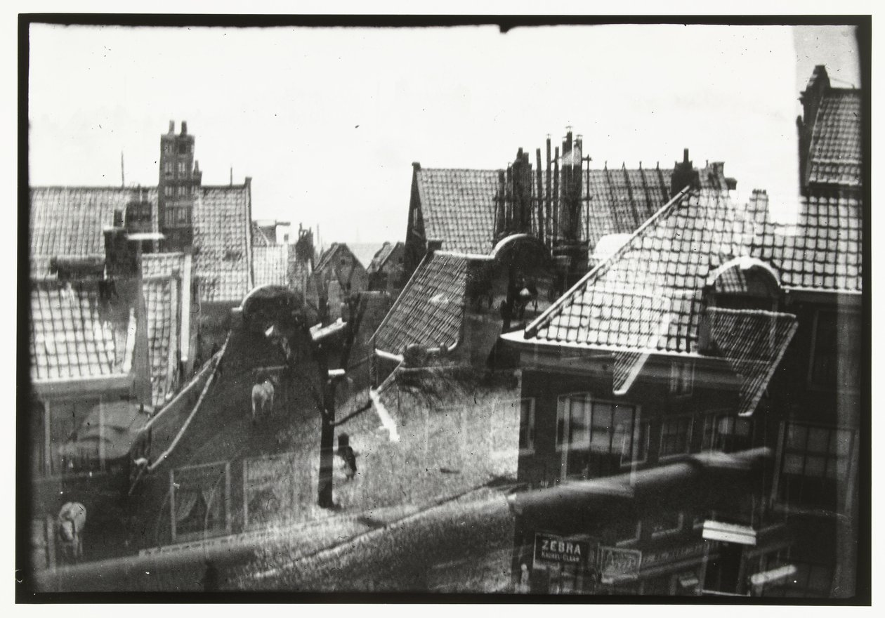 View over Roofs in Amsterdam by George Hendrik Breitner