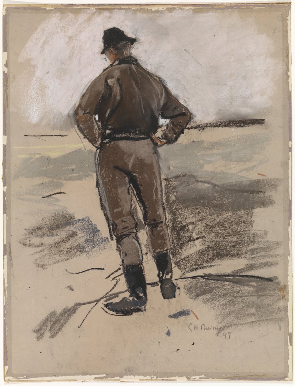 Ground Worker by George Hendrik Breitner