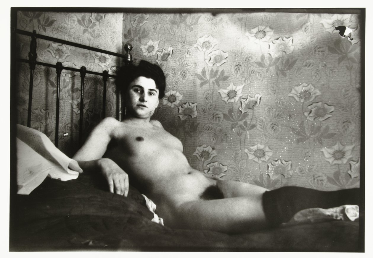 Portrait of a Reclining Female Nude by George Hendrik Breitner