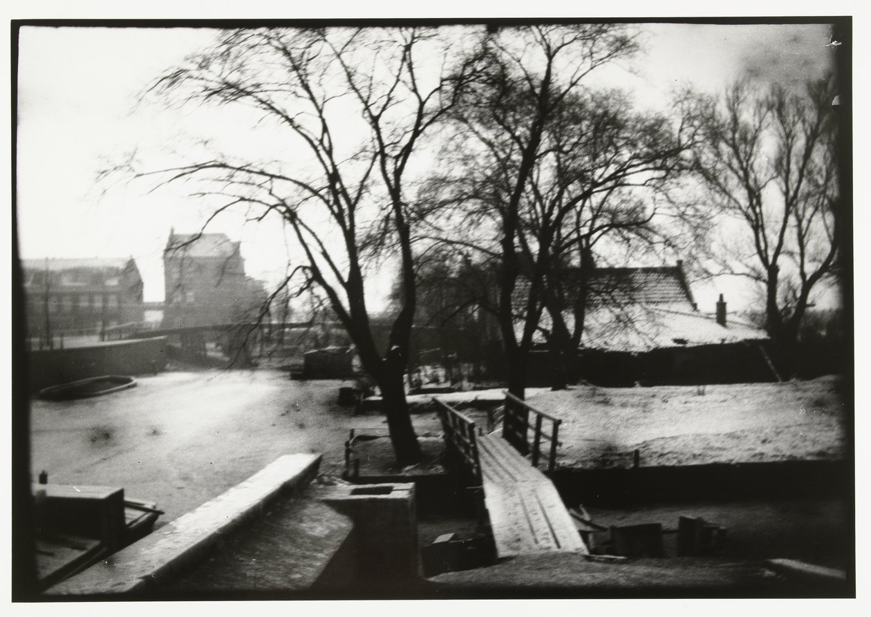 Winter View over the Amstel in Amsterdam by George Hendrik Breitner