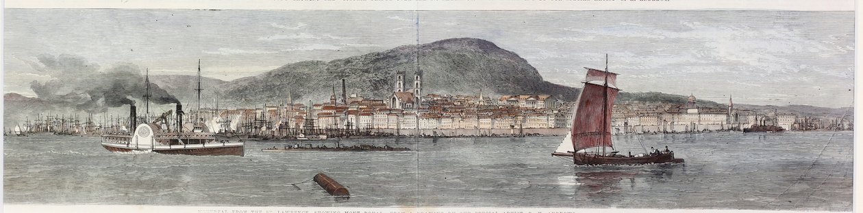 Views of the City of Montreal, Canada East by George Henry Andrews