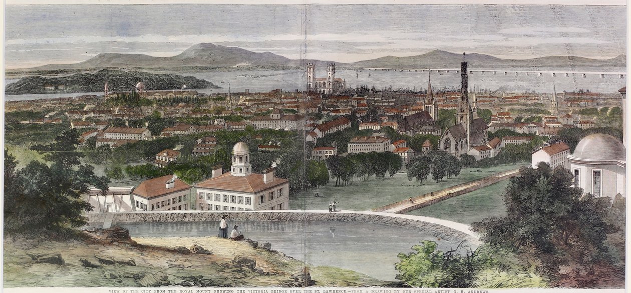 Views of the City of Montreal, Canada East by George Henry Andrews