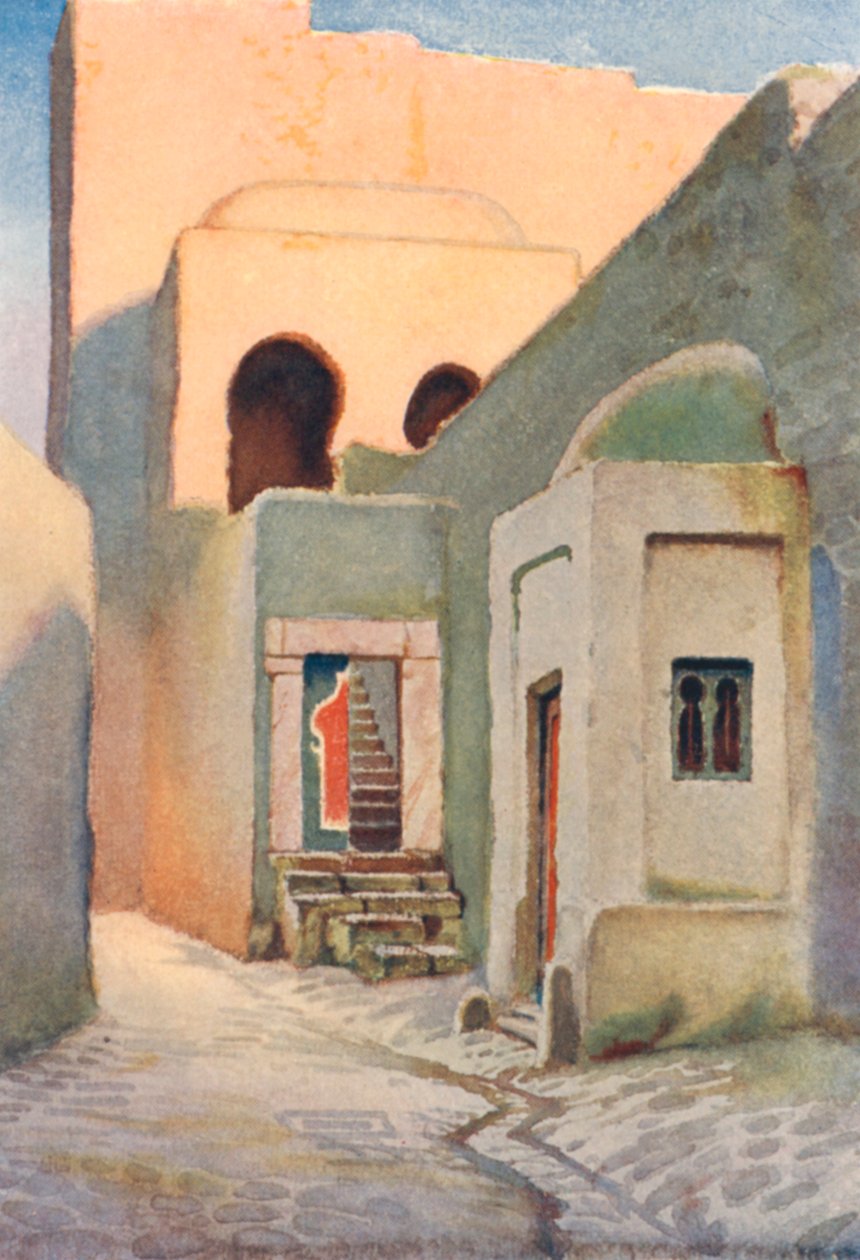 A street shrine in Tunis by George Henry Benton Fletcher
