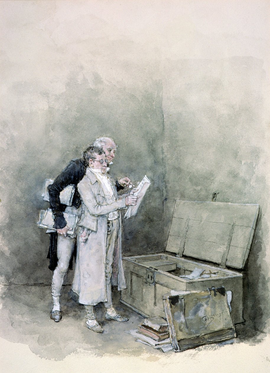 The Deed Chest by George Henry Boughton