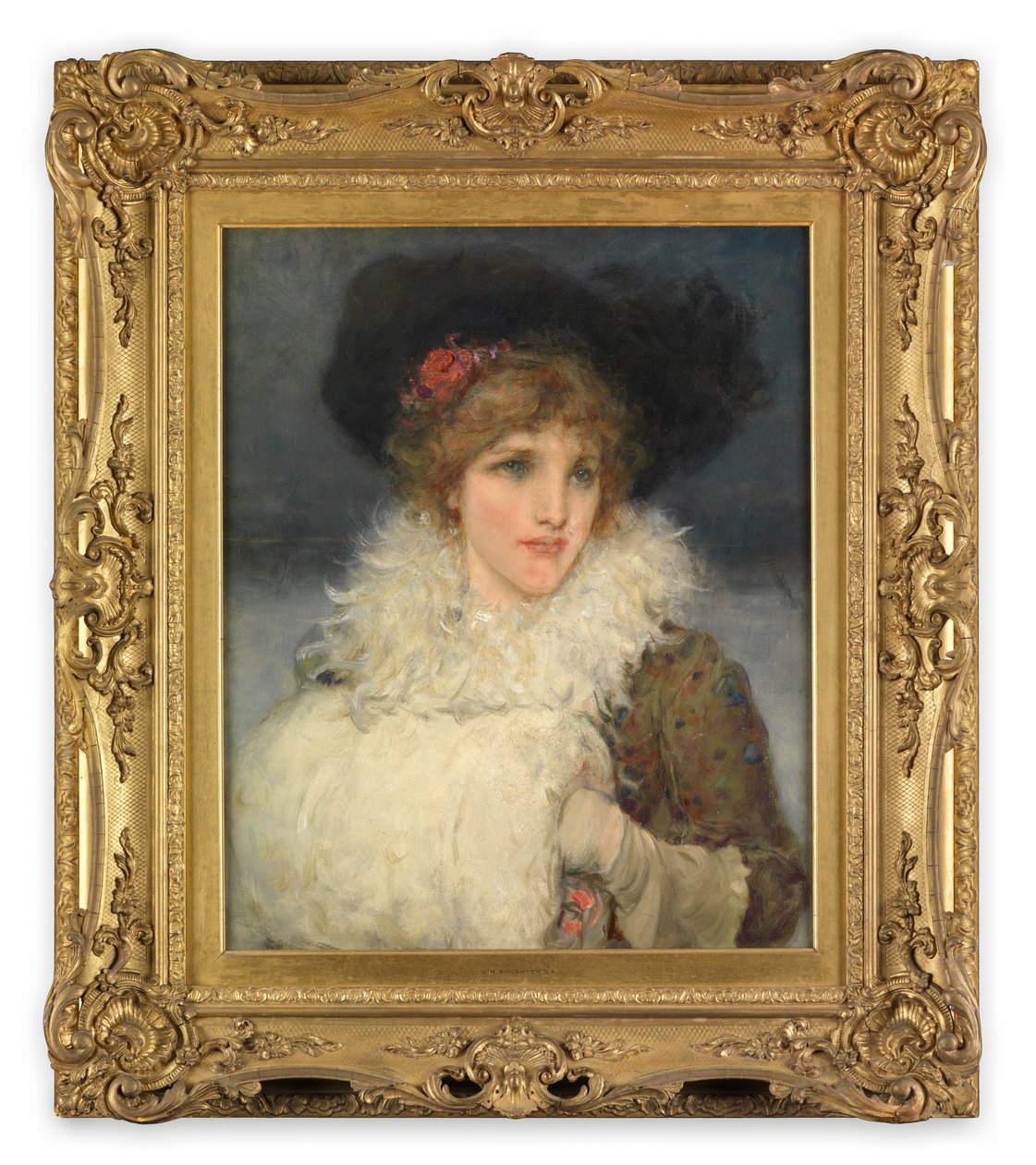 Woman, Half-Length by George Henry Boughton