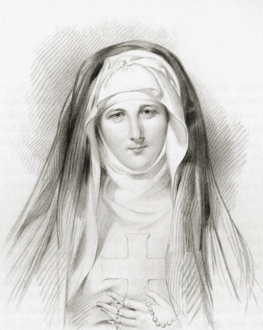 Jane Porter, Engraved by J. Thomson, from 