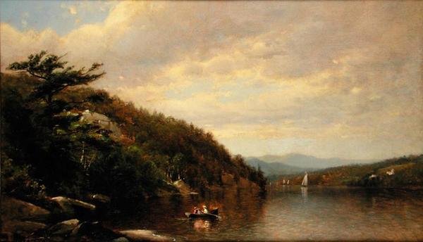 Boating on Lake George by George Henry Smillie