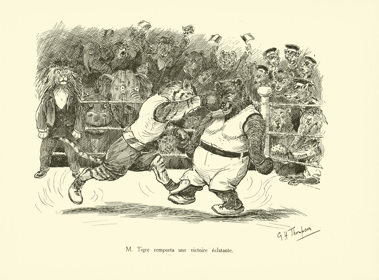 Mr. Tiger Achieved a Resounding Victory by George Henry Thompson