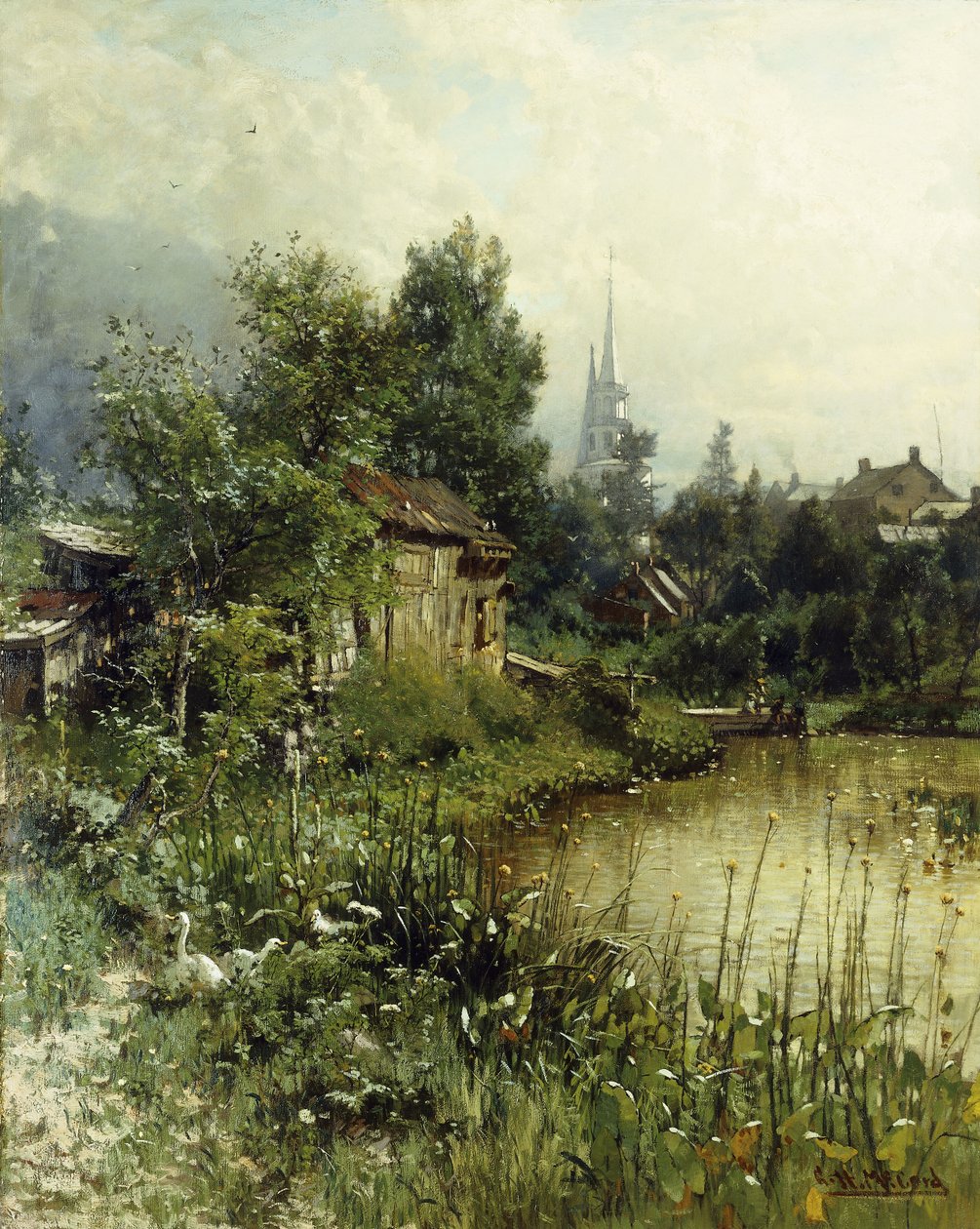 A Glimpse of Morristown, New Jersey by George Herbert McCord