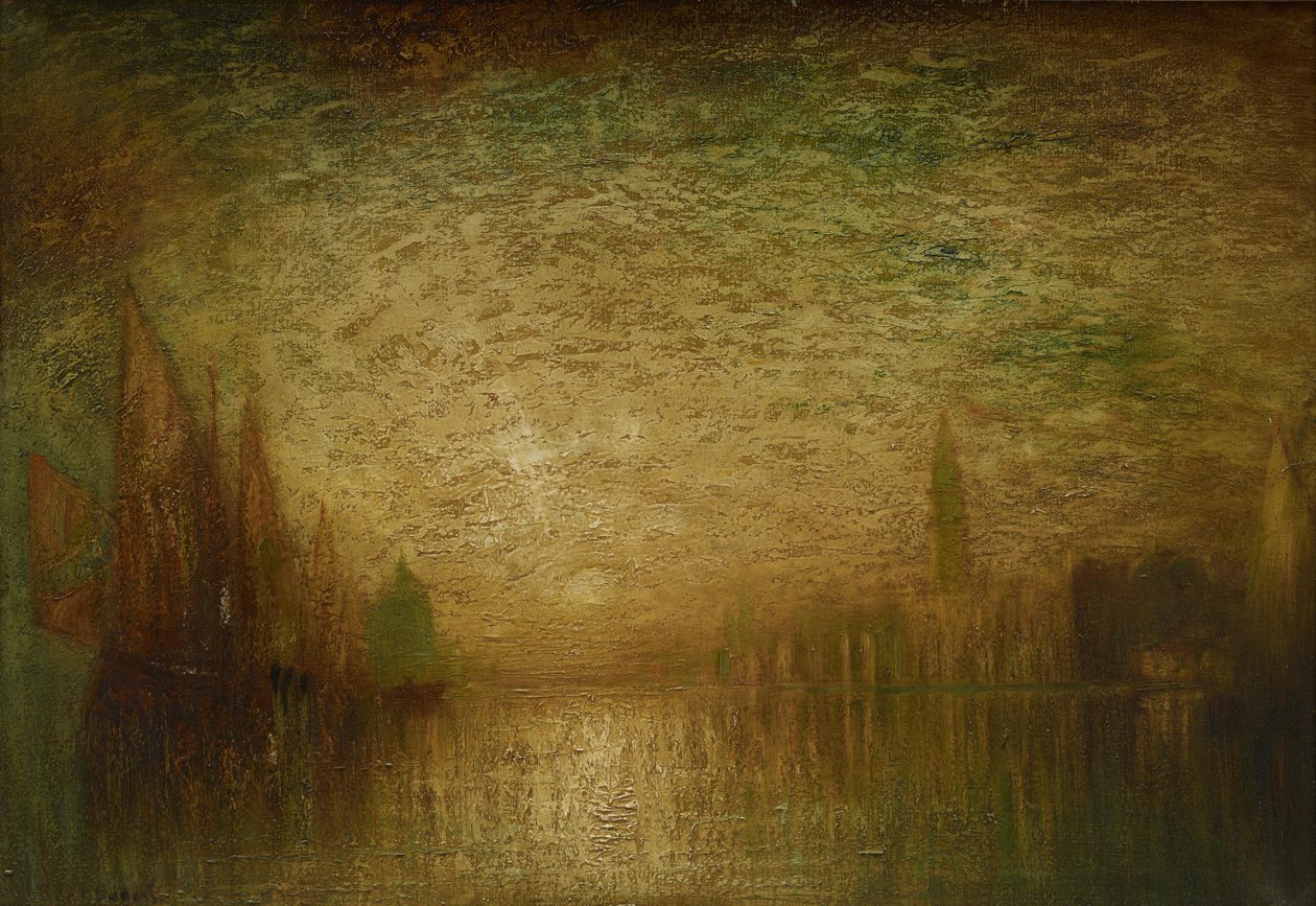 Venetian Sunset, c.1900-19 by George Hirst Bogert
