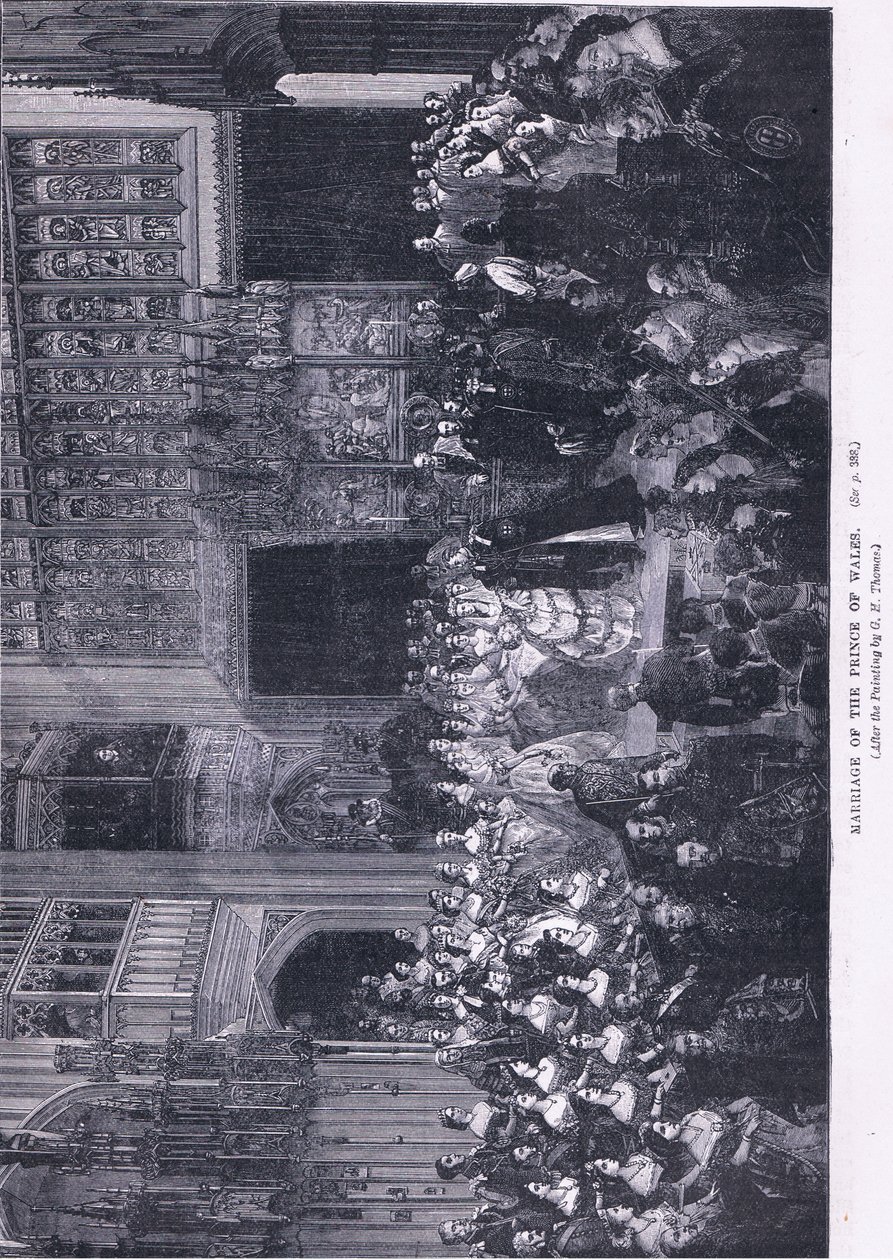 The marriage of the Prince of Wales by George Housman Thomas