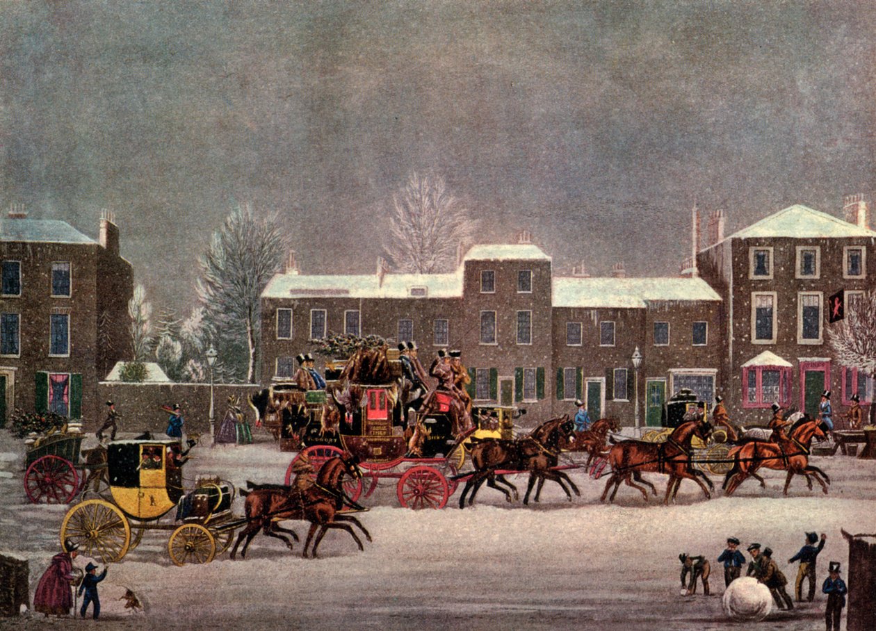 Approach to Christmas by George Hunt