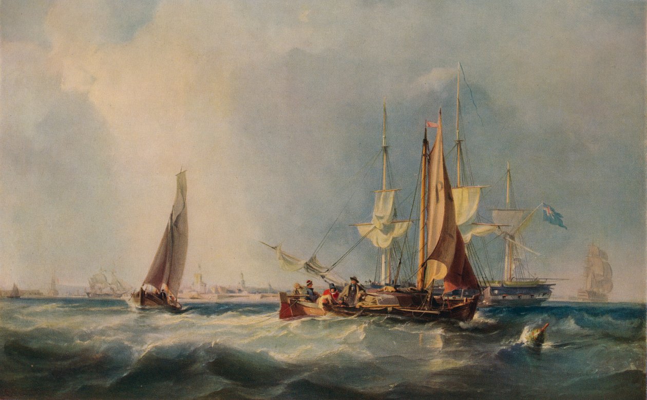 Portsmouth, 1839 by George Hyde Chambers