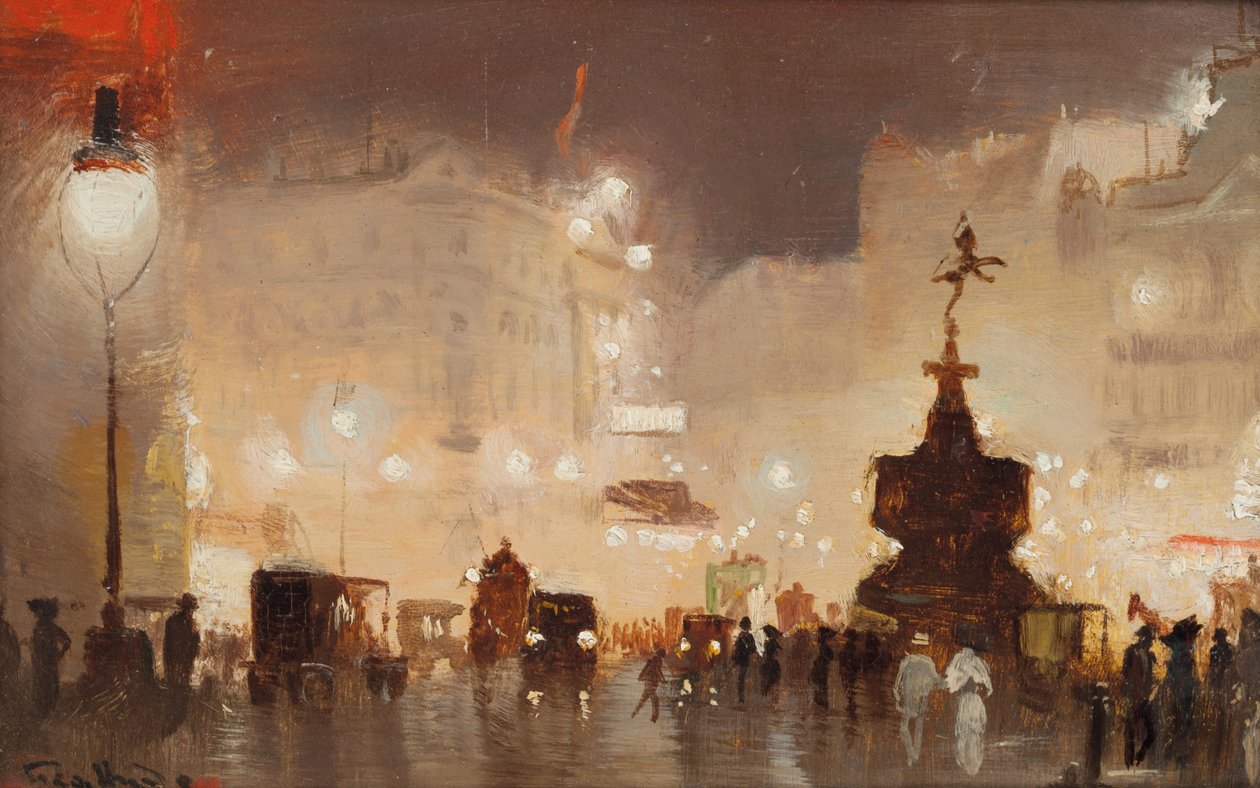 Piccadilly Circus by George Hyde Pownall