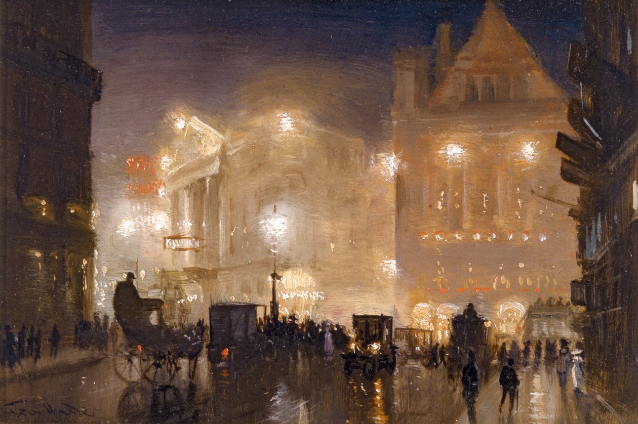 The Haymarket, London by George Hyde Pownall
