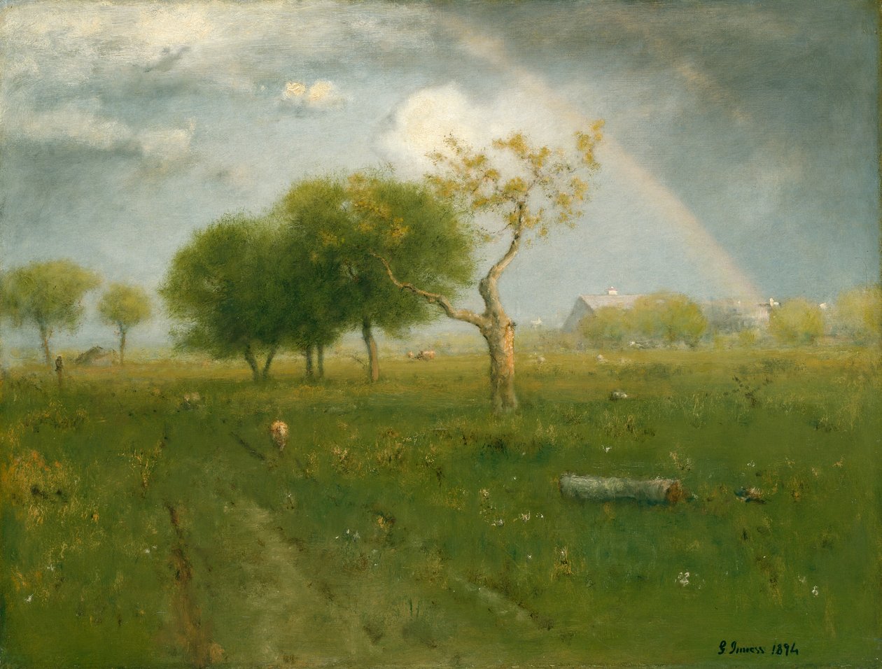 After a Summer Shower, 1894 by George Inness
