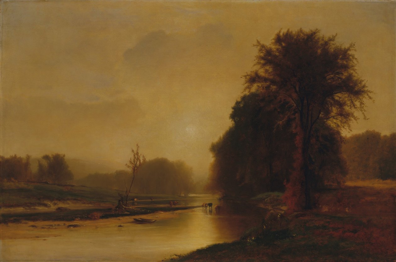 Autumn Meadows, 1869 by George Inness