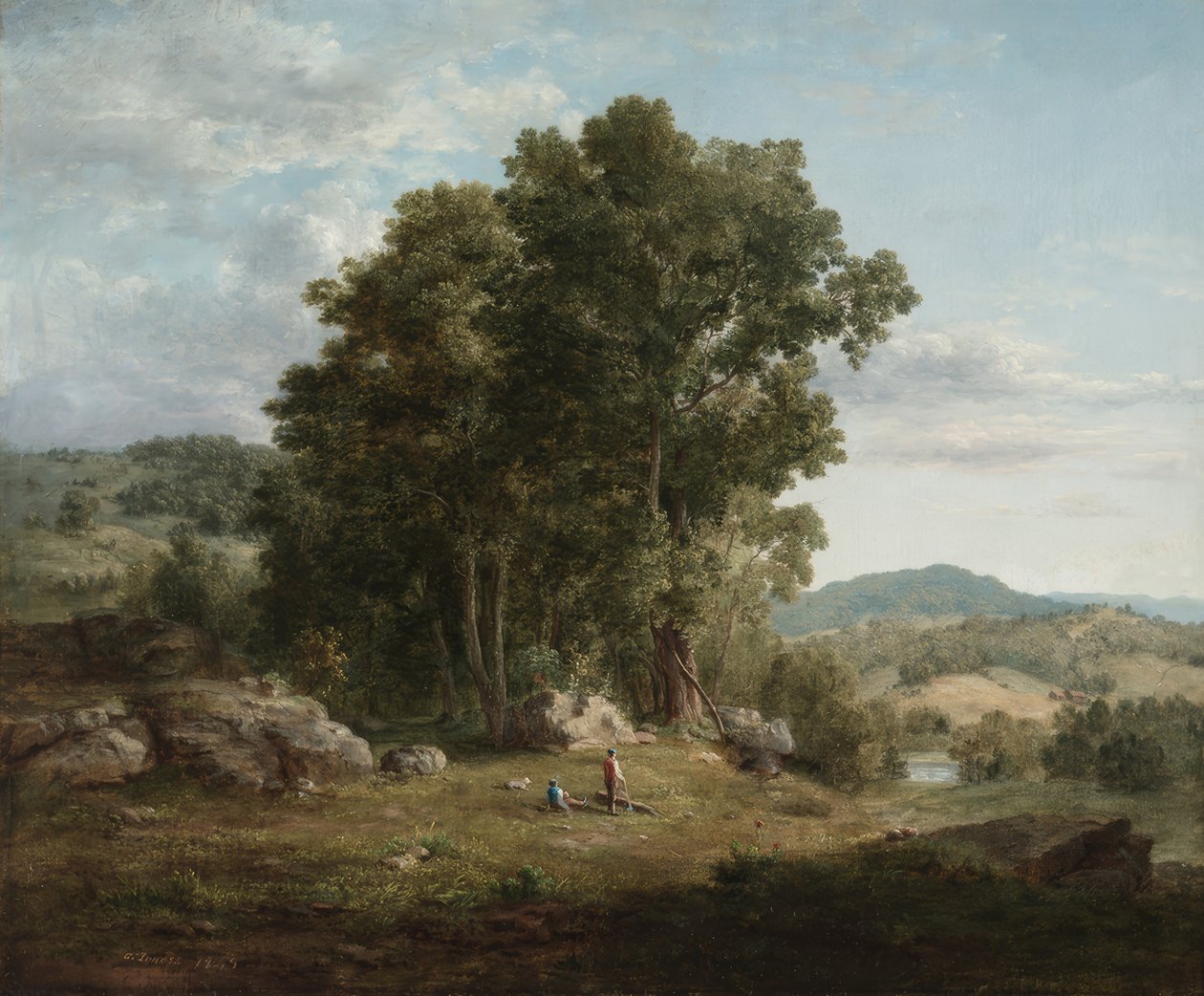 The Woodcutter, 1849 by George Inness