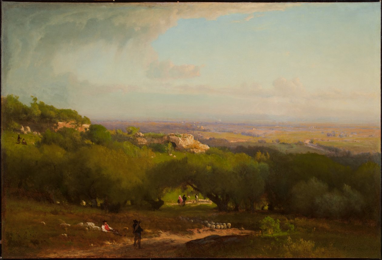 The Alban Hills, 1873 by George Inness