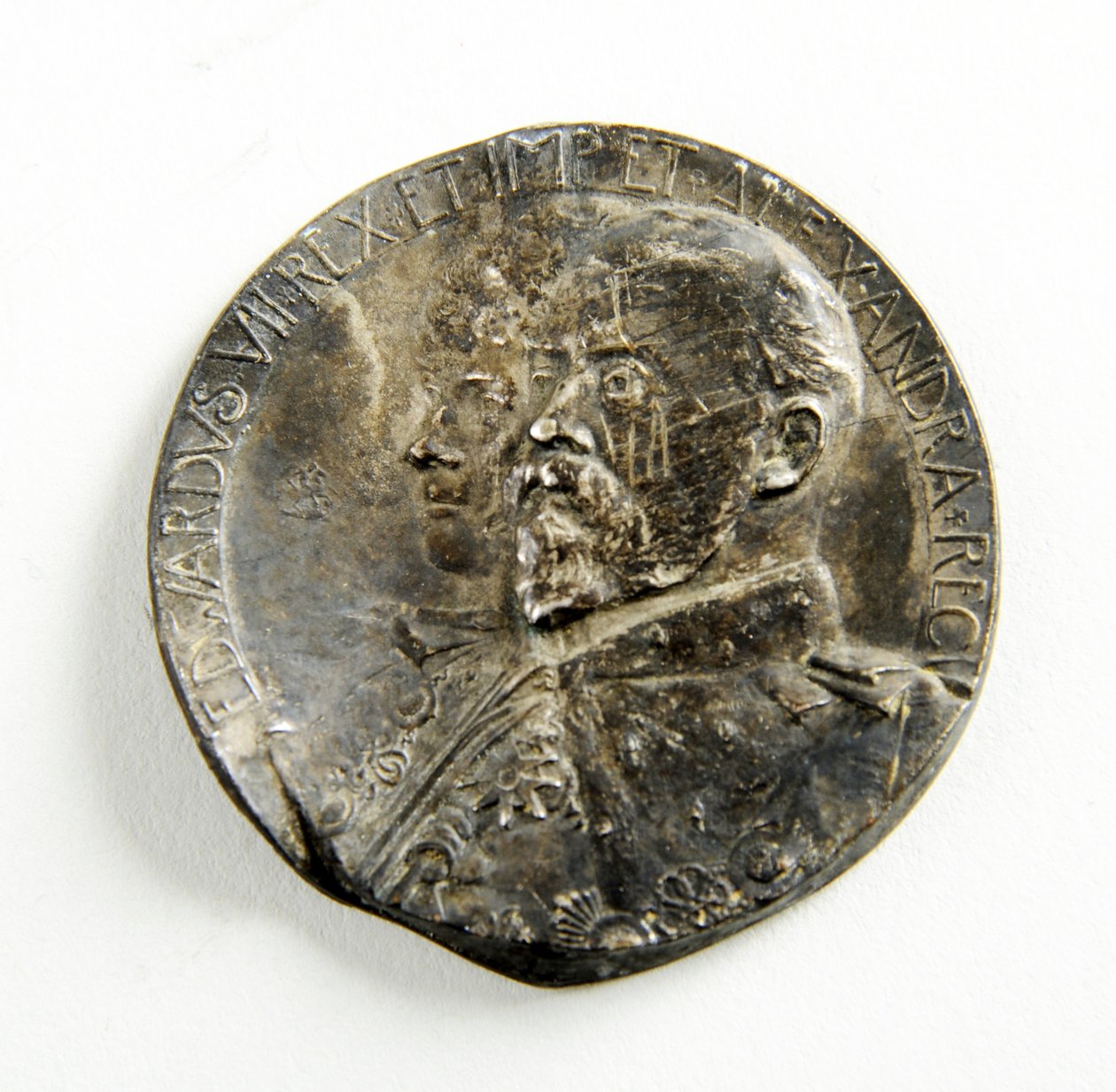 Medal to commemorate the coronation of Edward VII and Queen Alexandra by George James Frampton
