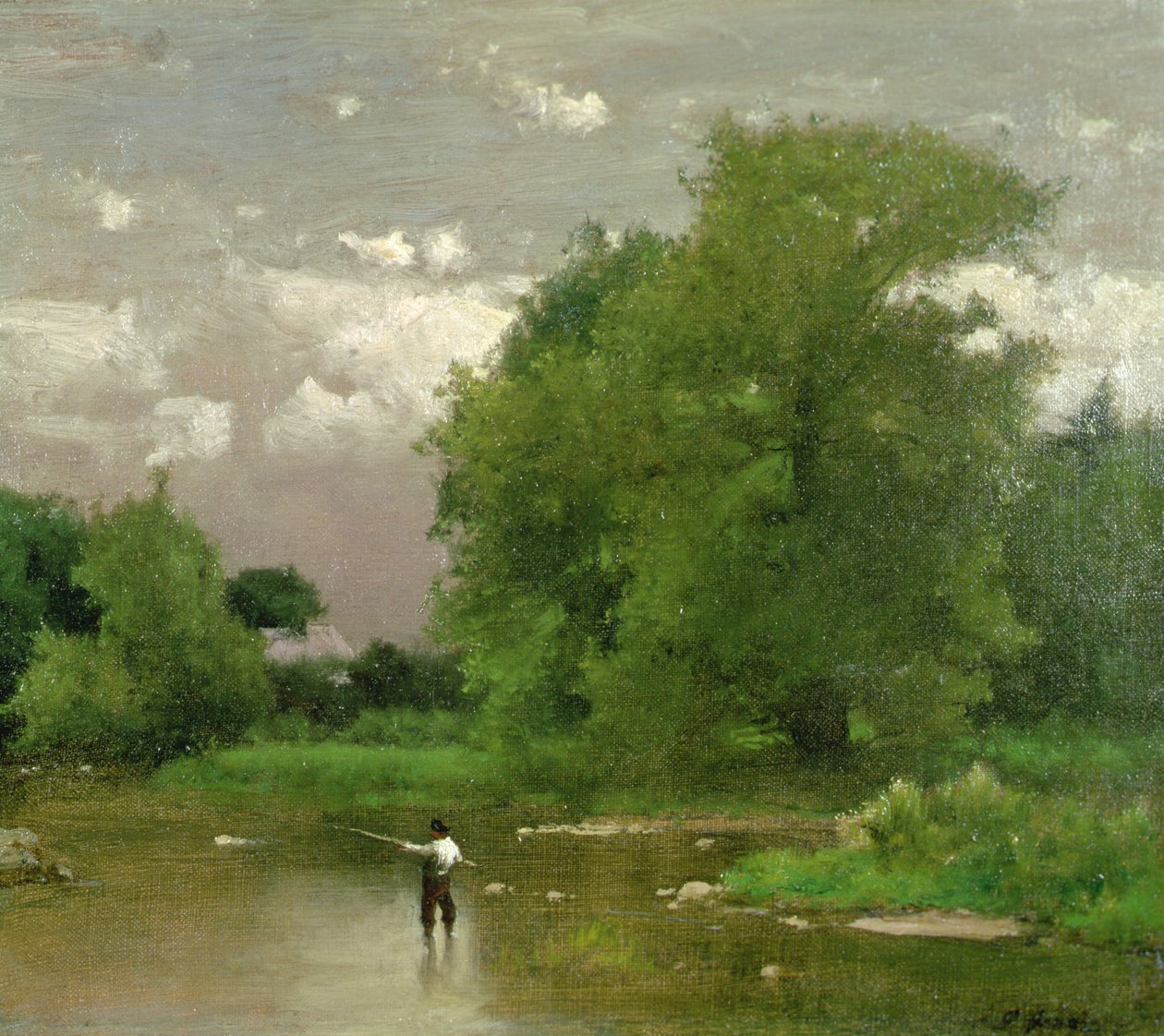 Pampton, New Jersey by George Jnr. Inness