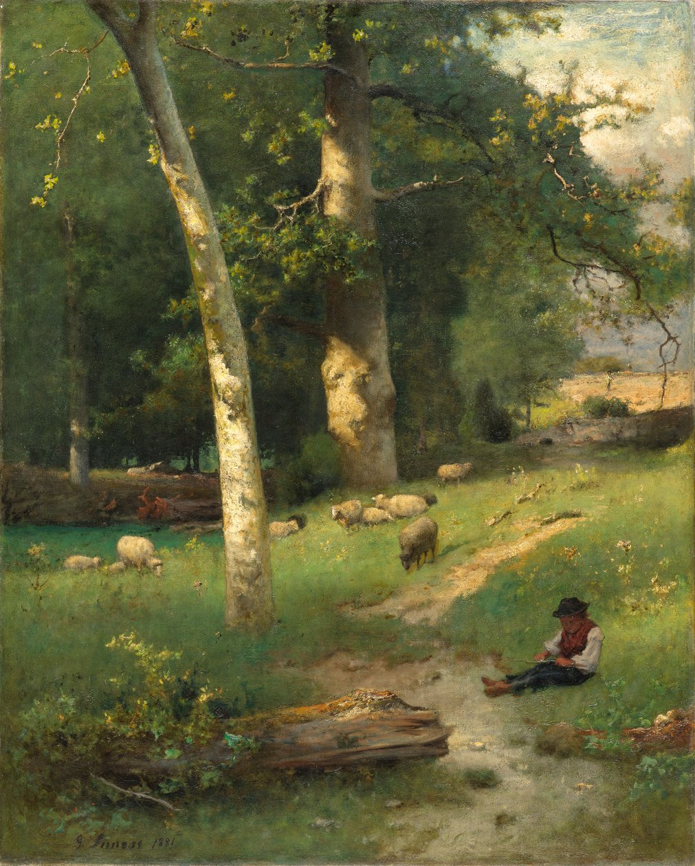 Under the Greenwood by George Jnr. Inness