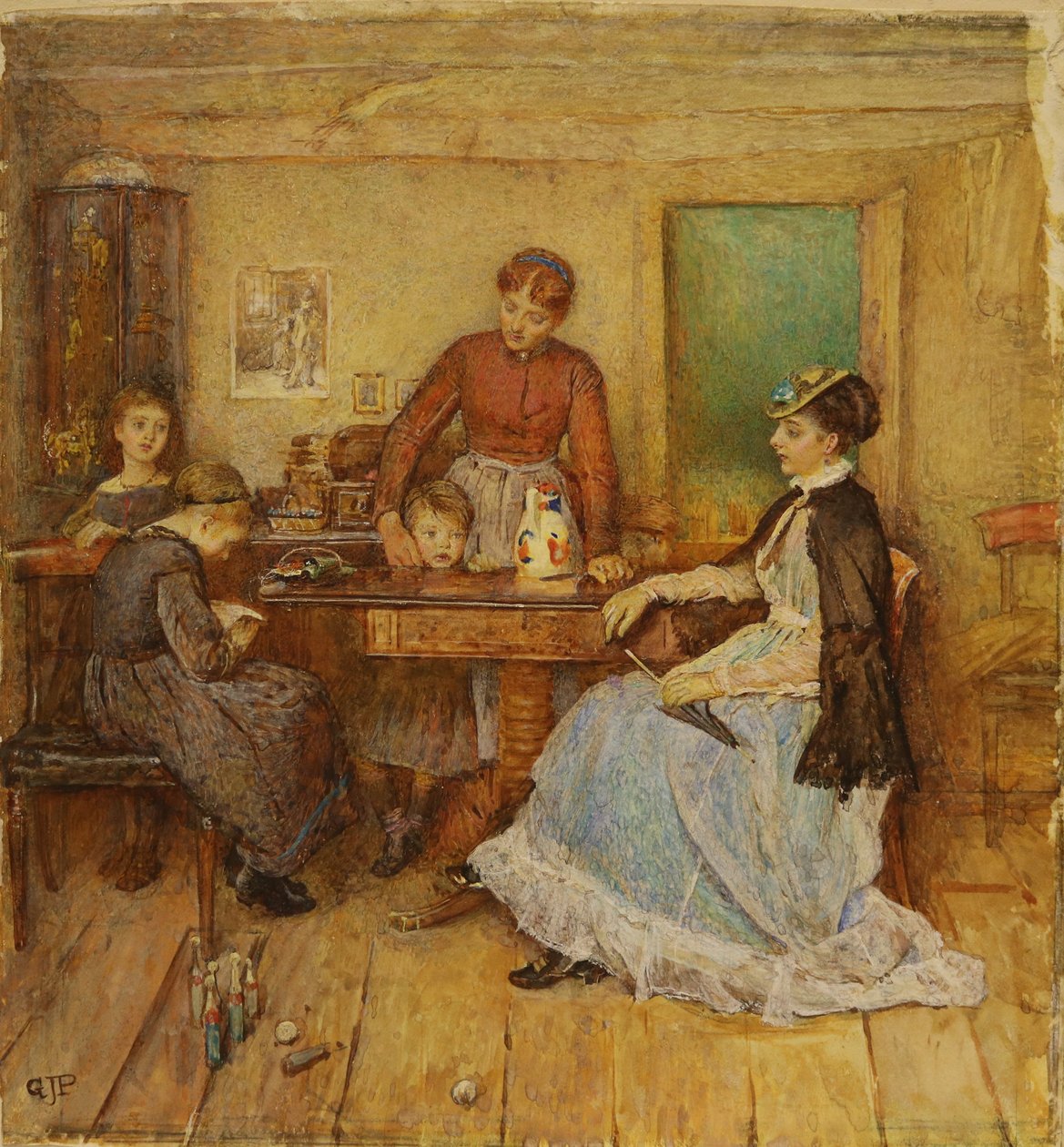 Visiting Day by George John Pinwell