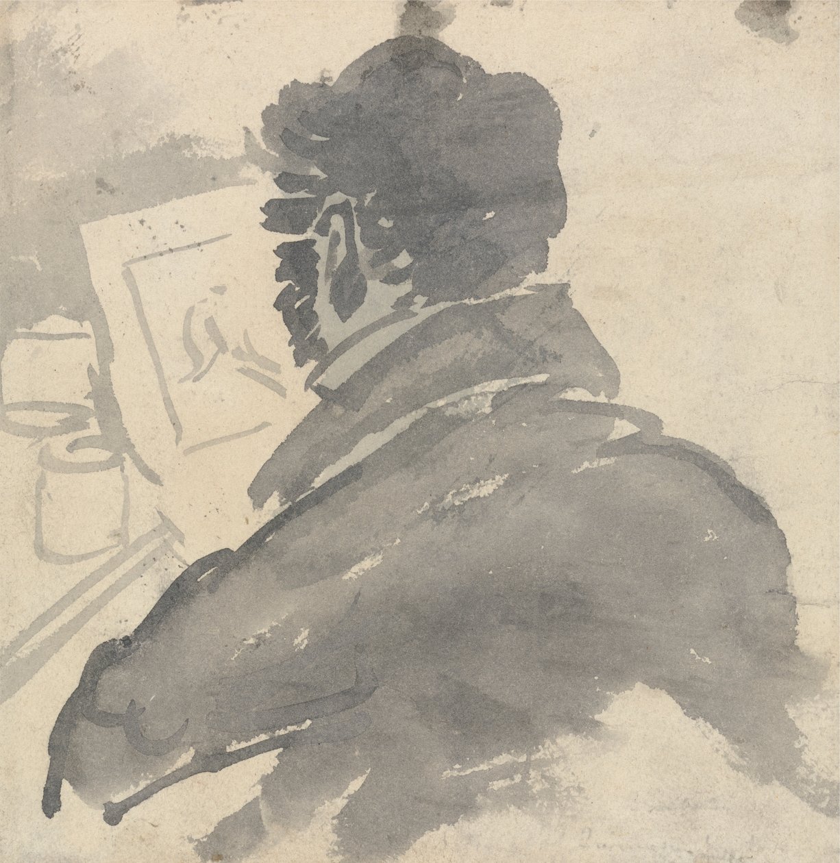 Study of J.M.W. Turner Sketching by George Jones