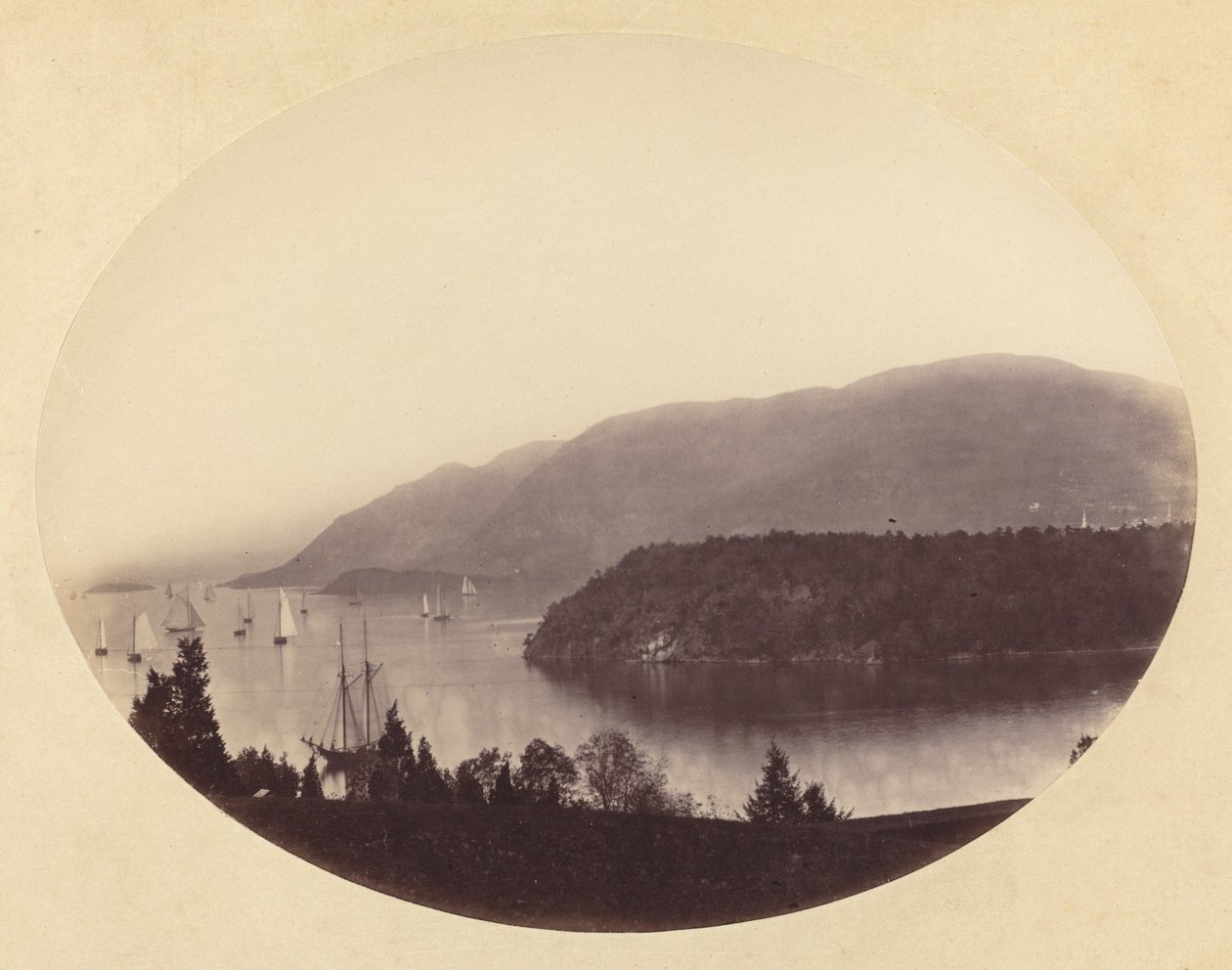 From Trophy Point, West Point, Hudson River by George Kendall Warren