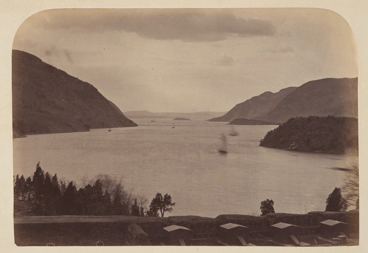 Hudson River Seen from United State Military Academy at West Point, New York by George K Warren