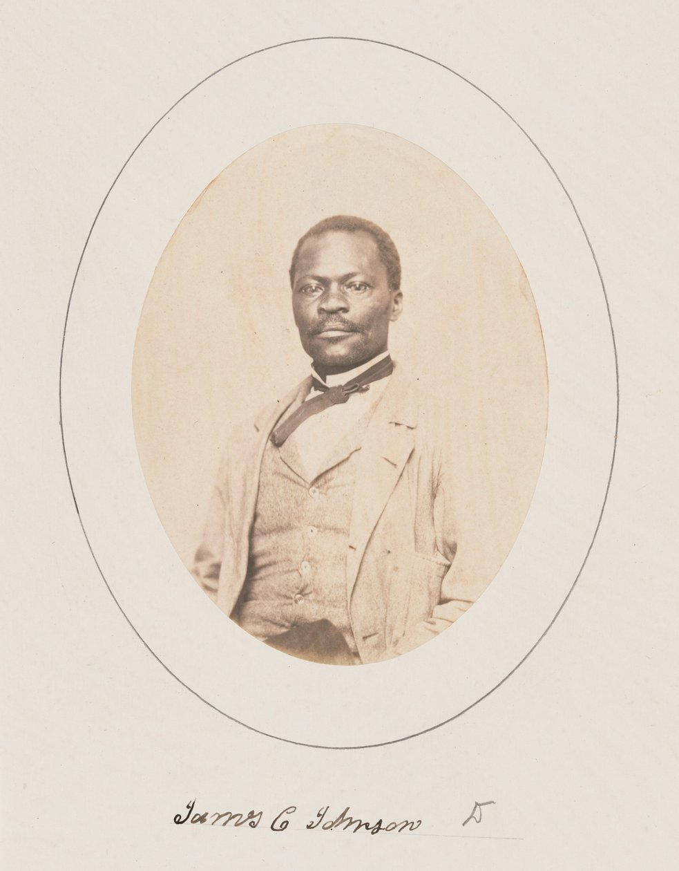 James Collins Johnson, Princeton University, 1860 by George Kendall Warren