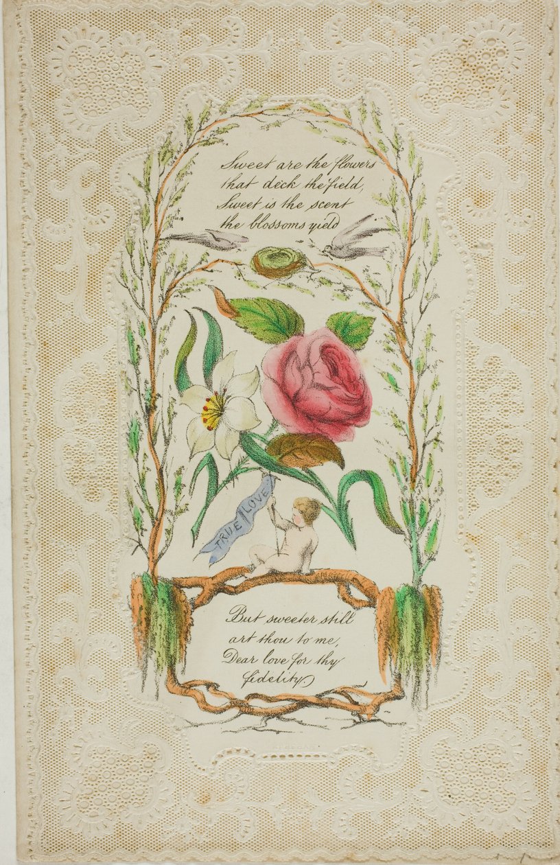 Sweet are the Flowers (Valentine) by George Kershaw