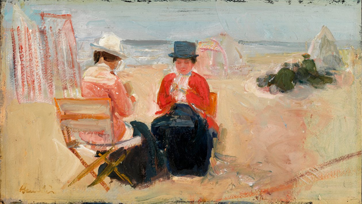 The Red Jacket by George Leslie Hunter