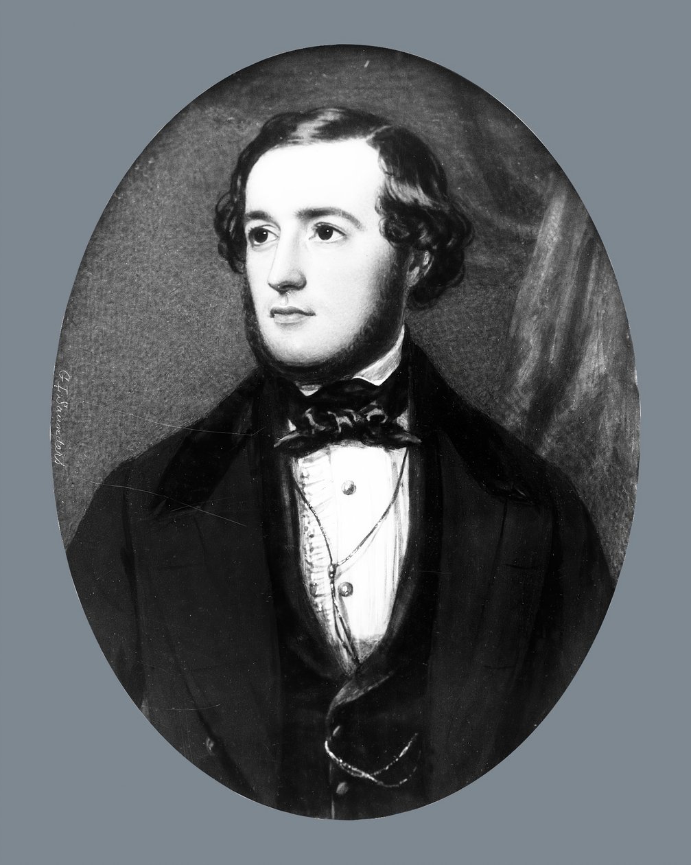 Portrait of a Gentleman, ca. 1845-1850 by George Lethbridge Saunders