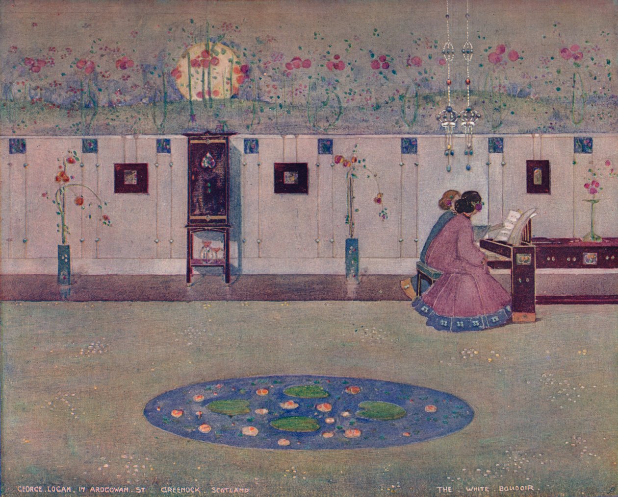The White Boudoir, c1905 by George Logan